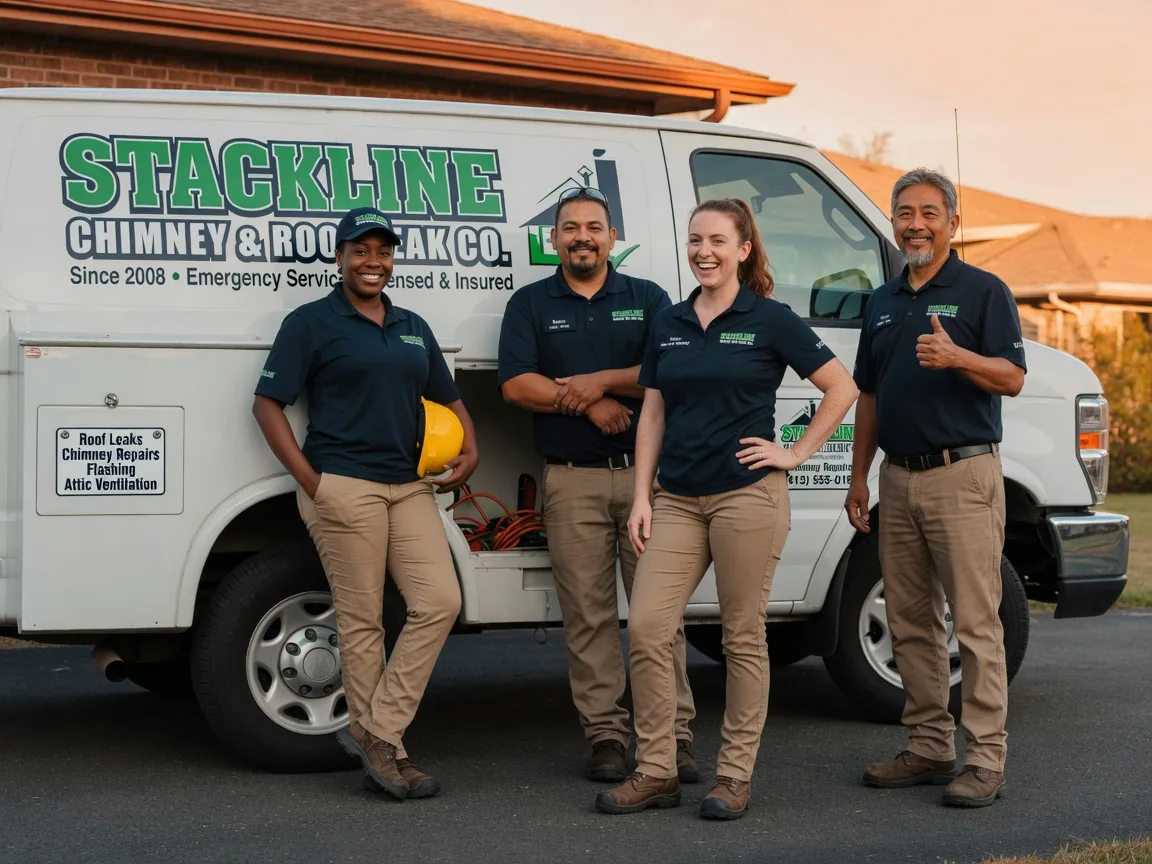 Chimney flashing repair company in Central, AK